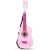 Gitara drewniana dla dzieci różowa New Classic Toy
