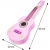 Gitara drewniana dla dzieci różowa New Classic Toy