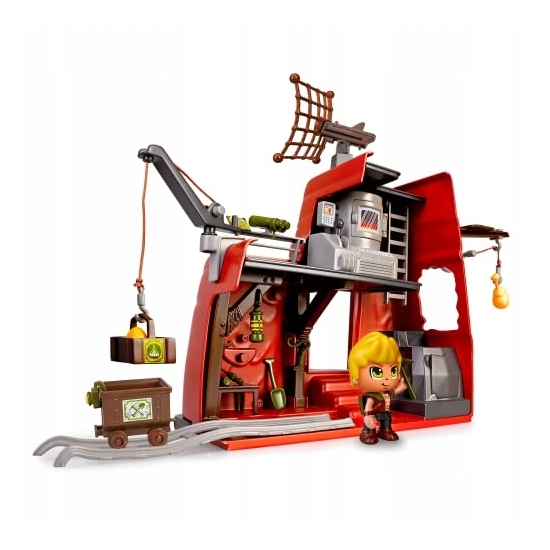 Action Heroes Dino Camp AtaX playset, with mix and