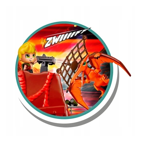 Action Heroes Dino Camp AtaX playset, with mix and