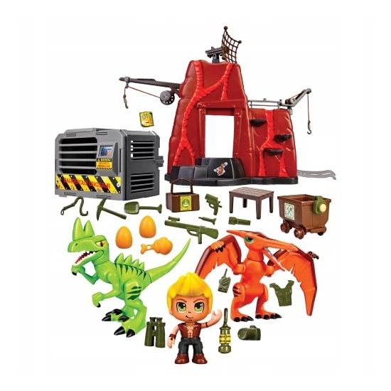 Action Heroes Dino Camp AtaX playset, with mix and