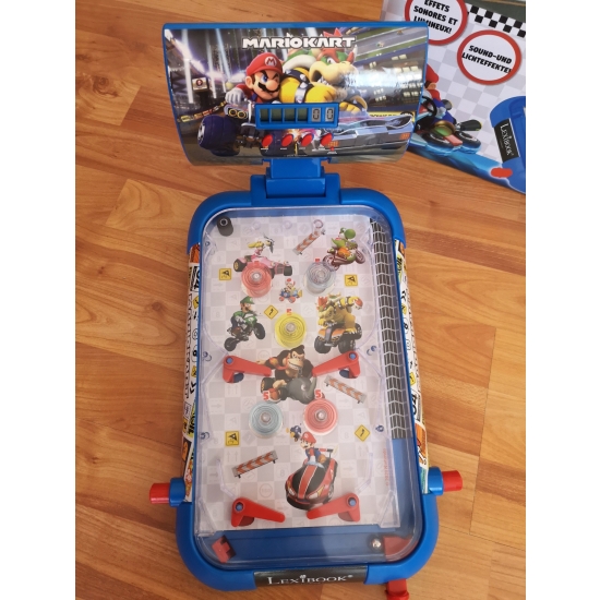 Elektroniczny pinball Lexibook Mario Kart JG610NI