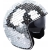 Oneant Kask Disco Ball w stylu disco rozmiar uniwersalny