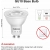 Żarówki LED Tailcas GU10 7W, zimna biel 6000K