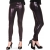 Folat - Legginsy Metallic Black S/M