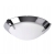 Lampa sufitowa Plafon Briloner biały szkło chrom