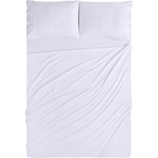 Todocama zestaw pościeli na łózko 90x200, 2 poszewki na poduszki 80x50 cm