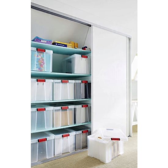 Pudełko z pokrywką przezroczysty