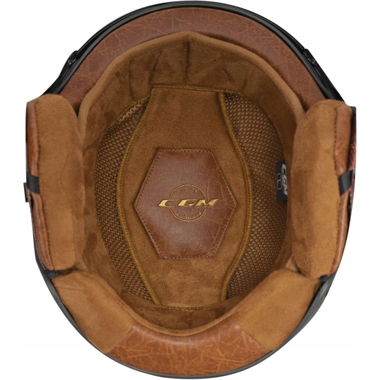 CGM EBI Unisex kask narciarski dla dorosłych, perłowo-biały, M (57-58 cm)