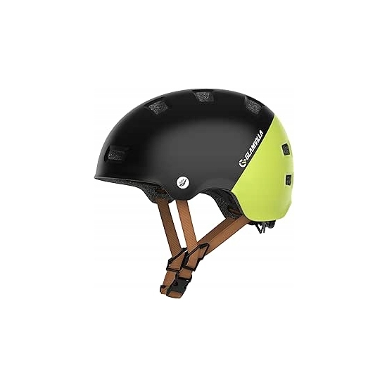 GLAMVILLA Kask rowerowy dla dzieci/kobiet/mężczyzn uniseks M(54-57cm) lekki