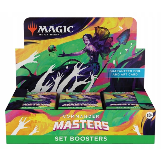 Karta Magic: The Gathering Commander Masters Set Booster Box (24 boostery)