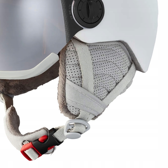 Kask narciarski damski HEAD Queen S2 biały 325010 M-L