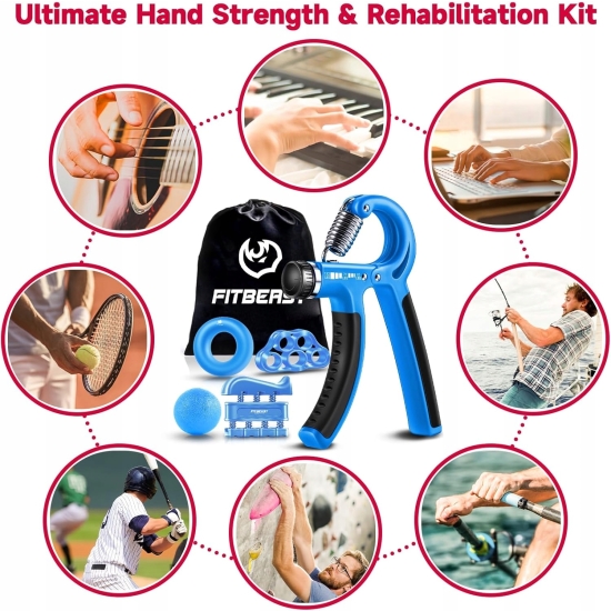 Z739 FitBeast Wzmacniacz chwytu, wzmocnienie przedramienia