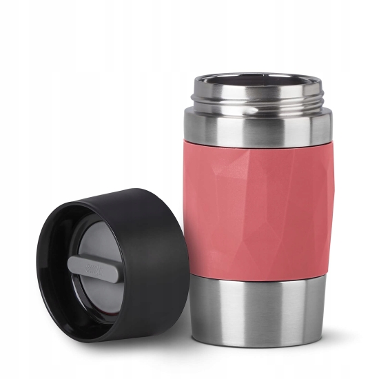 EMSA Travel Mug 0,3 ml Koralowy Stal nierdzewna