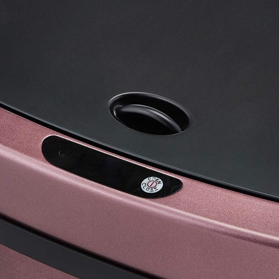 Kosz na śmieci Amazon Basics automatyczny fioletowy 12 l