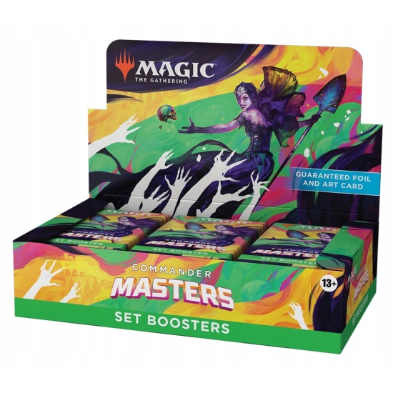 Karta Magic: The Gathering Commander Masters Set Booster Box (24 boostery)