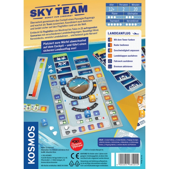 KOSMOS 684044 SKY TEAM GRA KOOPERACYJNA