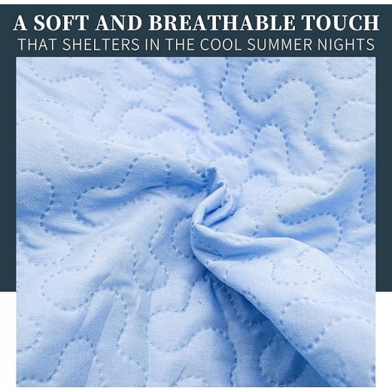 BESCH Boutis Narzuta dwustronna 260x220cm + dwie poduszki