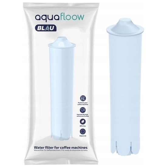Aquafloow Filtr Wody do Ekspresu Jura Blue 8 szt
