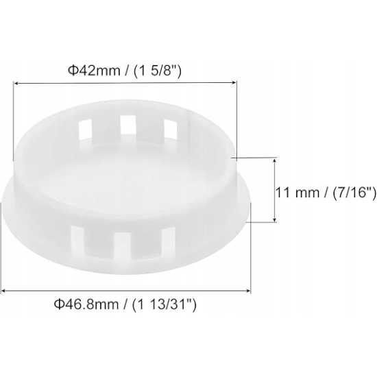 QUARKZMAN 25szt. zaślepek otworów 42 mm