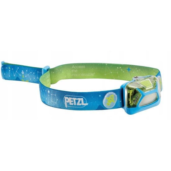Latarka czołowa, czołówka dla dzieci Petzl Tikkid E091BA00 niebieska