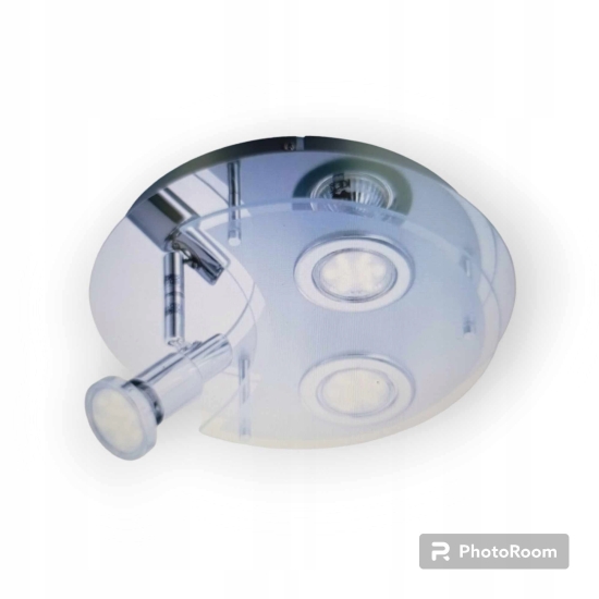 Reflektor sufitowy okrągły Brilliant srebrny