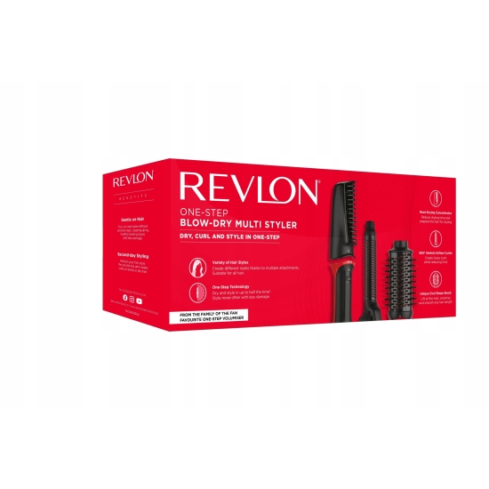 SUSZARKO LOKÓWKA PROSTOWNICA 4W1 REVLON BLOW DRY MULTISTYLER RVRDR5333