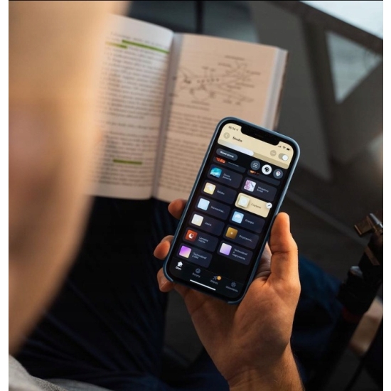 Oczka okrągły Philips Hue biały