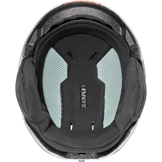 Kask Uvex 51 - 55 cm 51-55 cm wielokolorowy