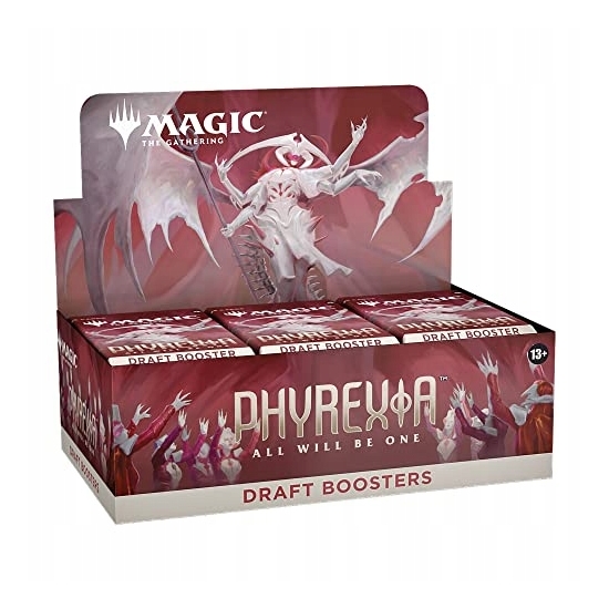 Magic: The Gathering Phyrexia: All Will Be One Draft Booster Box, 36 Packs