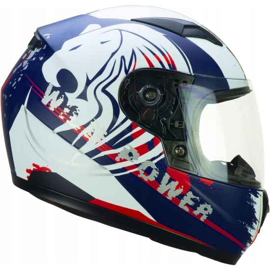 KASK INTEGRALNY PEŁNY CGM LUCKY WILD 265G DZIECIĘCY UNISEX YXL 53-54CM