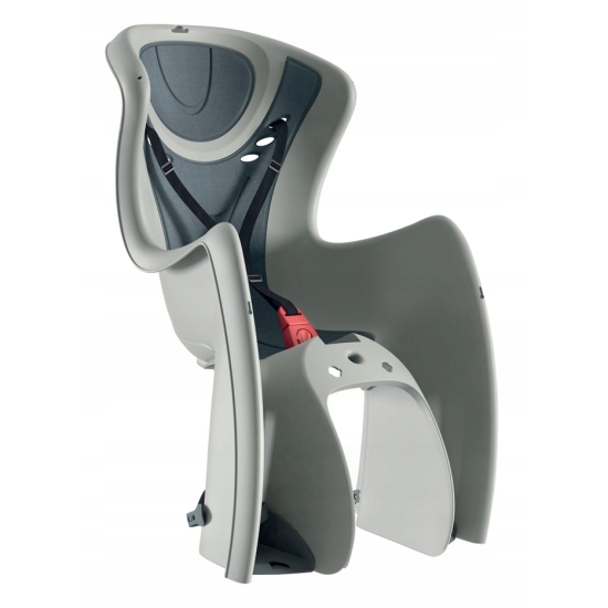 Fotelik rowerowy tylny Okbaby Bodyguard Rack szary