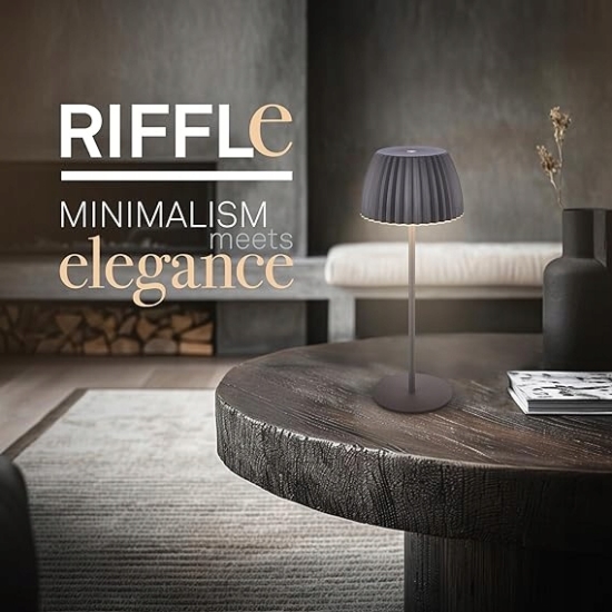 BRILONER - Bezprzewodowa lampa stołowa LED z dotykiem