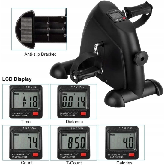 P50 Mini rower treningowy trenażer domowy Himaly czarny