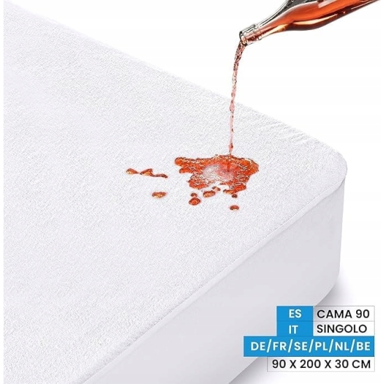 Ochraniacz na materac Utopia 200 x 90 cm