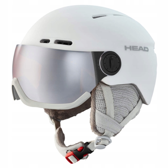 Kask narciarski damski HEAD Queen S2 biały 325010 M-L