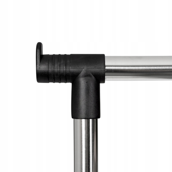 Wieszak stojący metal Compactor srebrny