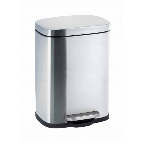 Kosz łazienkowy metal Wenko 5l srebrny