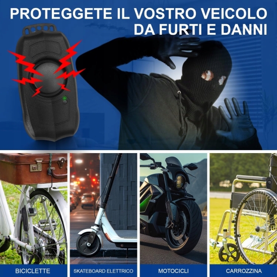 Alarm rowerowy z pilotem