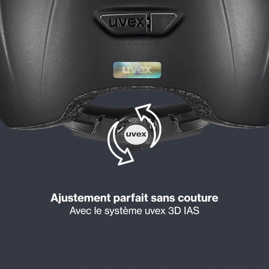 UVEX, Kask KIDOXX matowy, 49-54 cm czarny