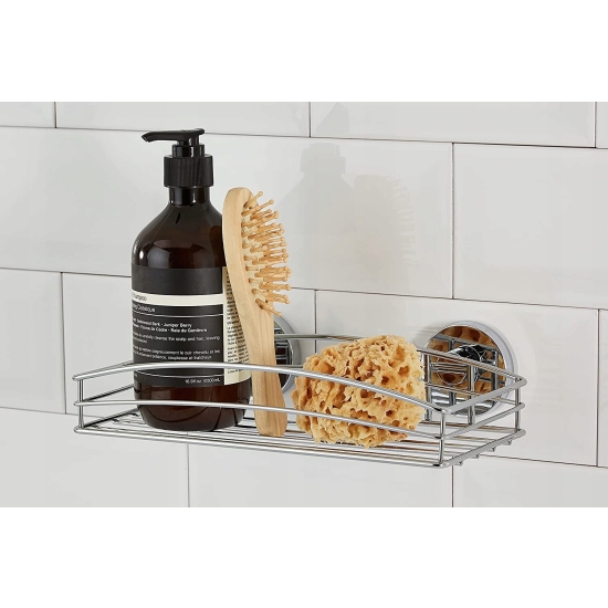 WENKO 20883100 Koszyk prysznicowy i wózki Stal Ścienny
