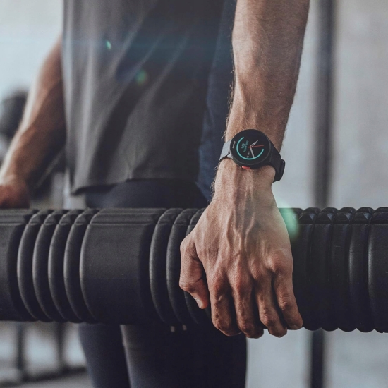 Zegarek sportowy Polar Pacer WHI/WHI S-L biały (kość słoniowa)