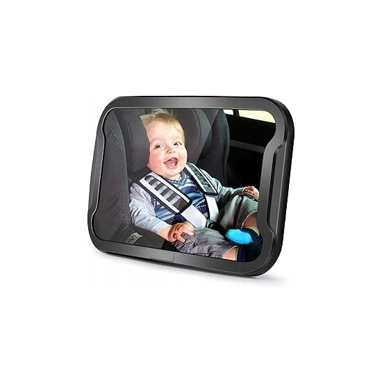 Lusterko samochodowe dla niemowląt Vinabo czarny