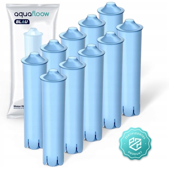 Aquafloow Filtr Wody do Ekspresu Jura Blue 8 szt