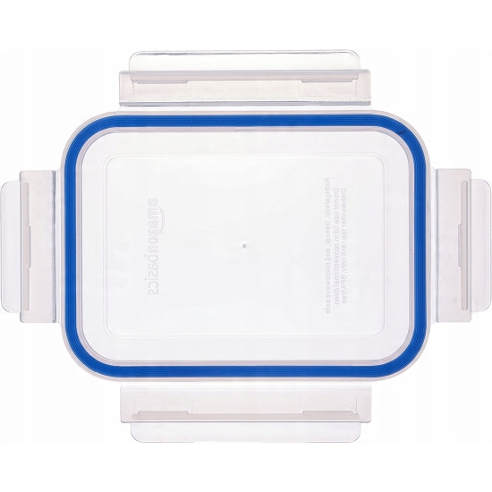 Pojemniki do żywności AmazonBasics błękitne 10 sztuk