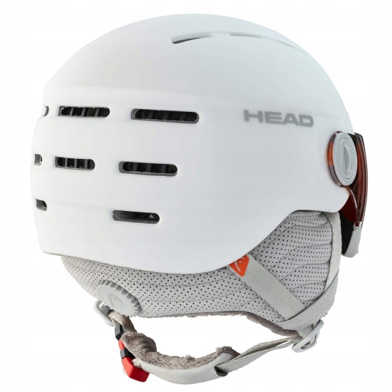 Kask narciarski damski HEAD Queen S2 biały 325010 M-L