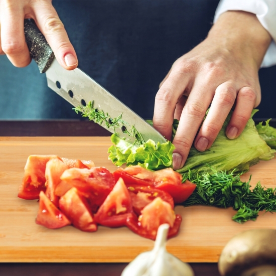 Deska do krojenia Relaxdays bambus 2 szt.