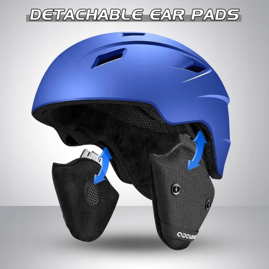 Odoland Zestaw kasków i gogli narciarskich kask sportowy rozmiar M 57-59cm