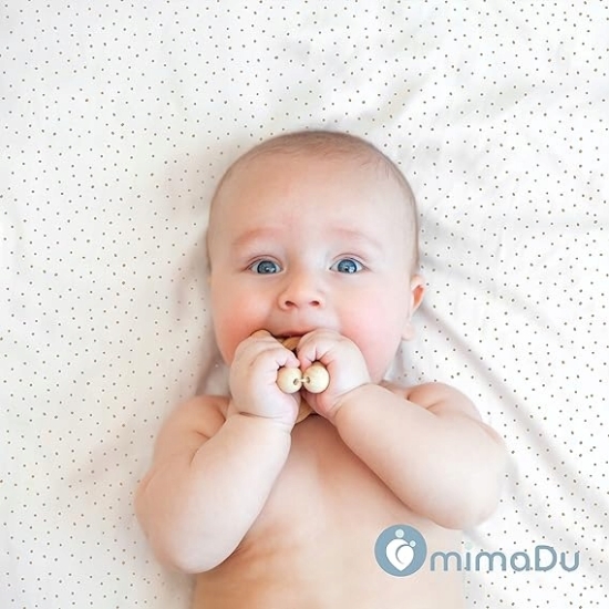 MimaDu - prześcieradła do łóżka dziecięcego 80x40 cm