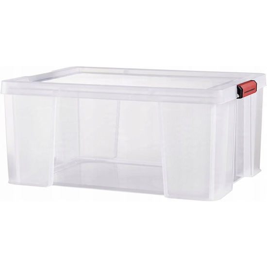 Pudełko z pokrywką przezroczysty